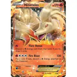 Generations - 13/83 - Ninetales EX (Lightly Played)