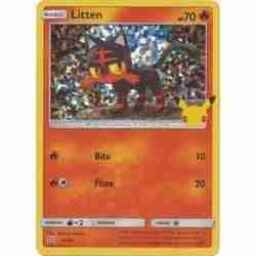 McDonald's 25th Anniversary - 15/25 - Litten - Holo (Lightly Played)