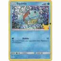 McDonald's 25th Anniversary - 17/25 - Squirtle - Holo