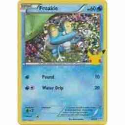 McDonald's 25th Anniversary - 22/25 - Froakie - Holo (Lightly Played)