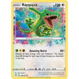Vivid Voltage - 138/185 - Rayquaza - Amazing Rare