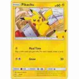 McDonald's 25th Anniversary - 25/25 - Pikachu