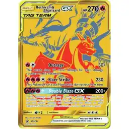 Reshiram & Charizard GX - SM247 - Promo