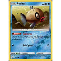 Dragon Majesty - 28/70 - Feebas - Reverse Holo