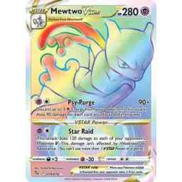 Pokemon Go - 079/078 - Mewtwo VSTAR (Near Mint -)