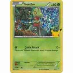 McDonald's 25th Anniversary - 03/25 - Treecko - Holo (Lightly Played)