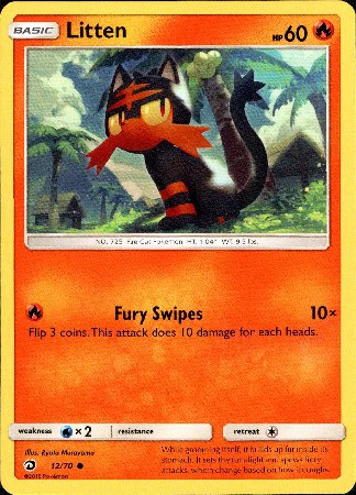 Dragon Majesty - 12/70 - Litten