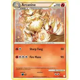 HeartGold & SoulSilver - 001/123 - Arcanine - Rare