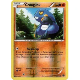 Steam Siege - 058/114 - Croagunk - Reverse Holo