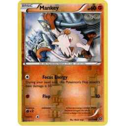 Steam Siege - 052/114 - Mankey - Reverse Holo