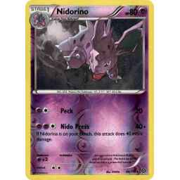 Steam Siege - 044/114 - Nidorino - Reverse Holo