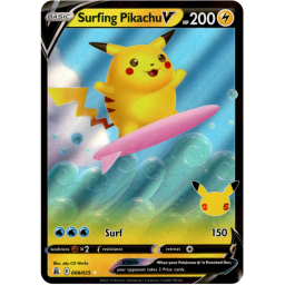 Celebrations - 8/25 - Surfing Pikachu V