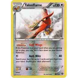 Steam Siege - 096/114 - Talonflame - Reverse Holo