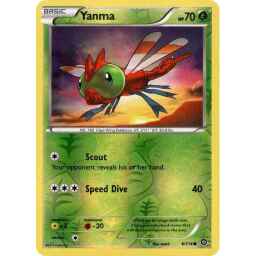 Steam Siege - 006/114 - Yanma - Reverse Holo