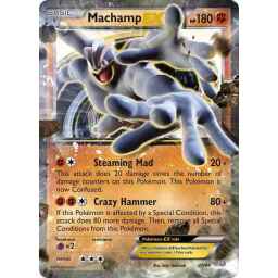 Ancient Origins - 37/98 - Machamp EX (Lightly Played)