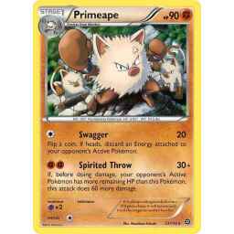 Steam Siege - 053/114 - Primeape - Rare