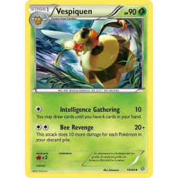 Ancient Origins - 10/98 - Vespiquen - Reverse Holo