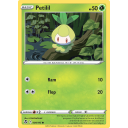 Silver Tempest - 009/195 - Petilil - Reverse Holo