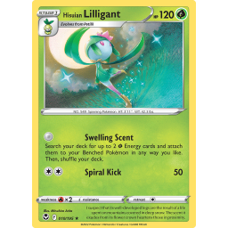 Silver Tempest - 010/195 - Hisuian Lilligant - Rare