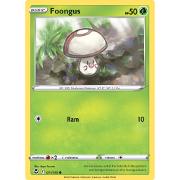 Silver Tempest - 011/195 - Foongus - Reverse Holo