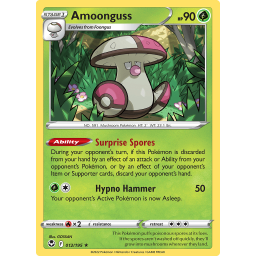 Silver Tempest - 012/195 - Amoonguss - Rare