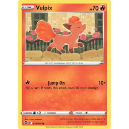 Silver Tempest - 017/195 - Vulpix
