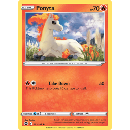 Silver Tempest - 021/195 - Ponyta