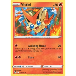 Silver Tempest - 023/195 - Victini - Rare