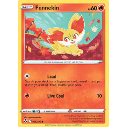 Silver Tempest - 025/195 - Fennekin