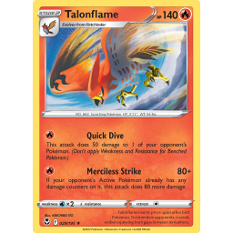Silver Tempest - 029/195 - Talonflame - Rare