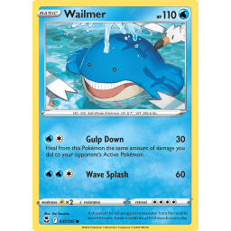 Silver Tempest - 037/195 - Wailmer - Reverse Holo