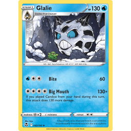 Silver Tempest - 042/195 - Glalie - Reverse Holo