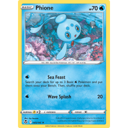 Silver Tempest - 045/195 - Phione - Rare
