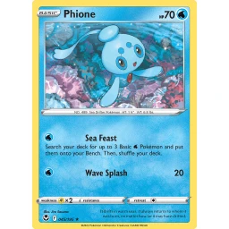 Silver Tempest - 045/195 - Phione - Rare