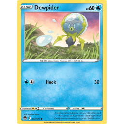 Silver Tempest - 047/195 - Dewpider - Reverse Holo
