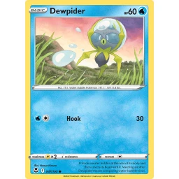 Silver Tempest - 047/195 - Dewpider - Reverse Holo