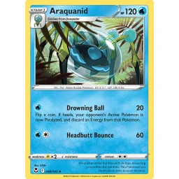Silver Tempest - 048/195 - Araquanid - Reverse Holo