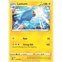 Silver Tempest - 052/195 - Lanturn - Reverse Holo