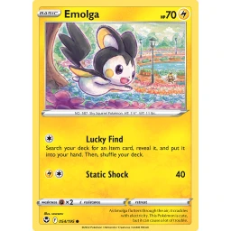 Silver Tempest - 054/195 - Emolga - Reverse Holo