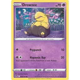 Silver Tempest - 060/195 - Drowzee - Reverse Holo