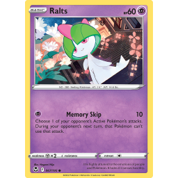 Silver Tempest - 067/195 - Ralts - Reverse Holo