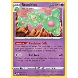 Silver Tempest - 078/195 - Reuniclus - Reverse Holo