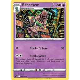 Silver Tempest - 080/195 - Beheeyem - Reverse Holo