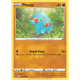 Silver Tempest - 091/195 - Phanpy
