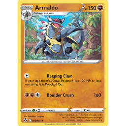 Silver Tempest - 096/195 - Armaldo - Rare