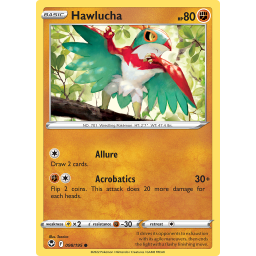 Silver Tempest - 098/195 - Hawlucha - Reverse Holo