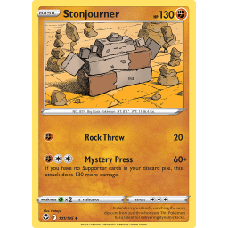 Silver Tempest - 101/195 - Stonjourner - Reverse Holo
