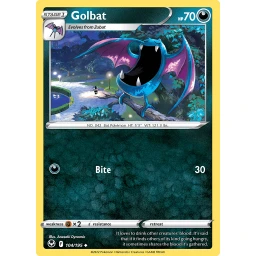 Silver Tempest - 104/195 - Golbat - Reverse Holo