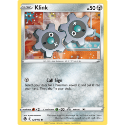 Silver Tempest - 123/195 - Klink - Reverse Holo