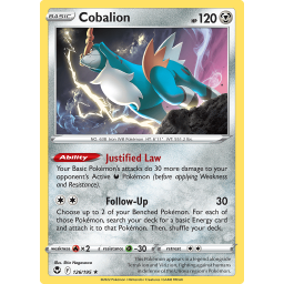 Silver Tempest - 126/195 - Cobalion - Rare